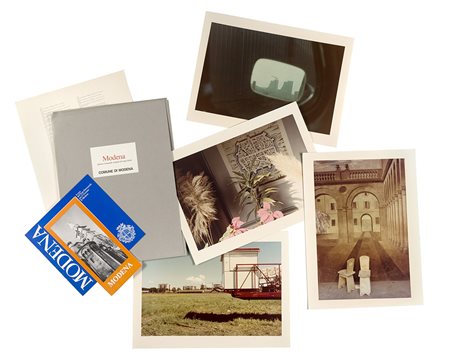 Luigi Ghirri (1943 - 1992)Portfolio Comune di Modena 1984Quattro stampe...