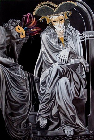 Laura Gigli 1986, Osimo (An) - [Italia] Prophet olio su tela 150x100 cm 2018...