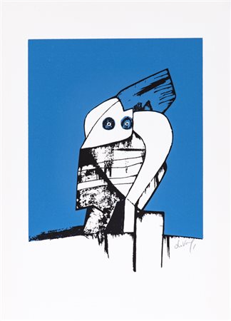 GIANNI DOVA (1925-1991)Racconto BretoneVolume contenente 6 serigrafie firmate...