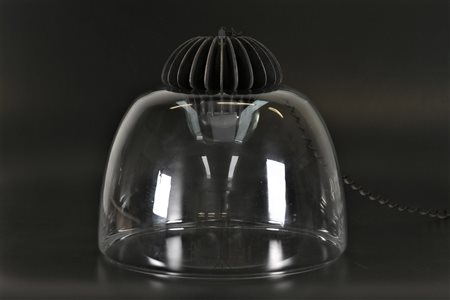 GIGI & PEPE TANZI Lampada da tavolo in vetro e alluminio mod. Maria Bambina...