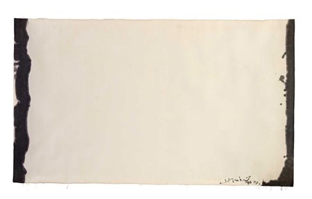 CHIN HSIAO (shangai 1935) Senza titolo 1977 Acrilico su tela 70 x 115 cm...