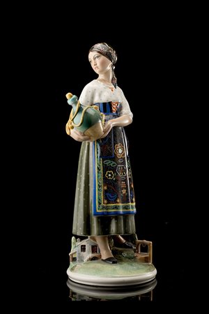 Abele Jacopi (Ripa 1882 - Strettoia 1957)"Romagna"Ceramica formata a colaggio...