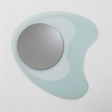 NANDA VIGOUno specchio da parete 'Round round' ('RR90'), produzione GLAS,...