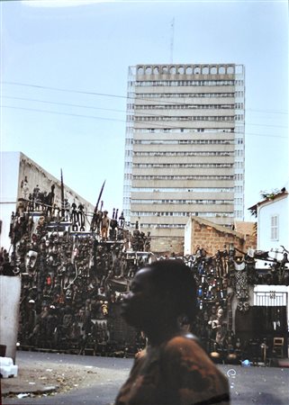 SARENCO (Isaia Mabellini), Dakar, 1999, Fotografia a colori, cm. 45x30,...