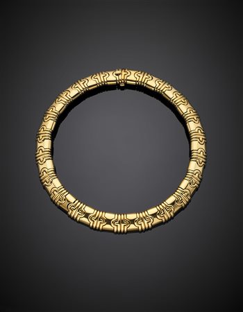 BULGARI"Parentesi" Collier modulare in oro giallo in oro giallo, g 190,15,...