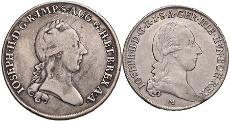 MILANO. Circa 58 monete, di cui 14 in argento, e 9 monete austriache.