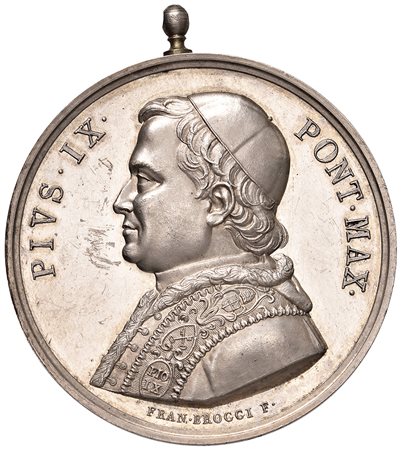 PAPALI. Repubblica Romana 1848-1849 e Pio IX. Oltre 90 monete in argento,...