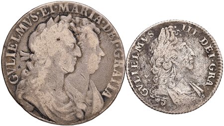 GRAN BRETAGNA. Da Guglielmo e Maria (una) alla regina Vittoria. 69 monete in...