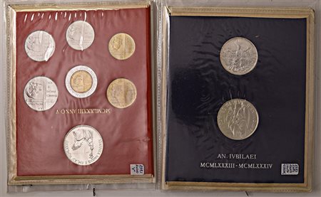 ROMA. Giovanni Paolo II (1978-2005). Serie in cartoncino anni I-XI, più...