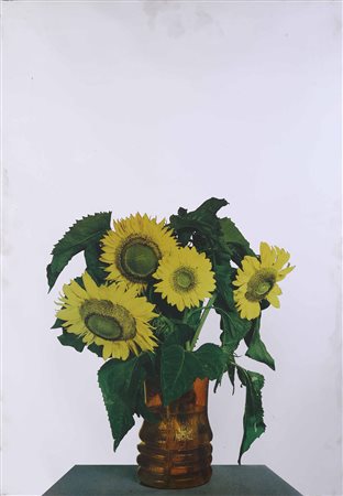 Michelangelo Pistoletto (1933) Girasoli, 1962-1963 litografia a colori su...