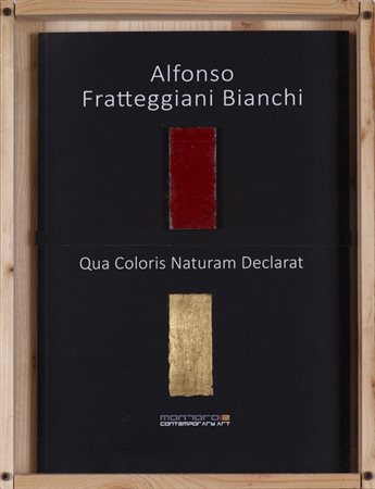 ALFONSO FRATTEGGIANI BIANCHI (1952)Senza TitoloCatalogo "Qua Coloris Naturam...