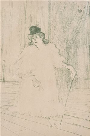 Henri de Toulouse-Lautrec Ida Heath (ballerina inglese), 1894/96;Litografia,...