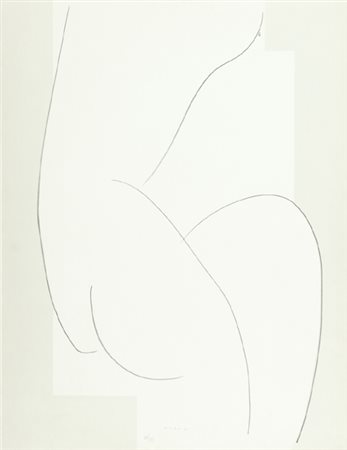 Alberto Viani Quistello (Mn) 1906 - Mestre 1986 Nudo, 1970 Litografia su...