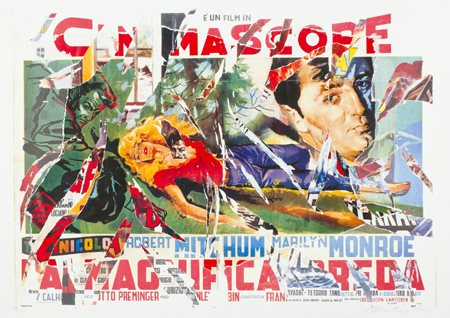 Mimmo Rotella Catanzaro 1918 - Milano 2006 La magnifica preda Multiplo...