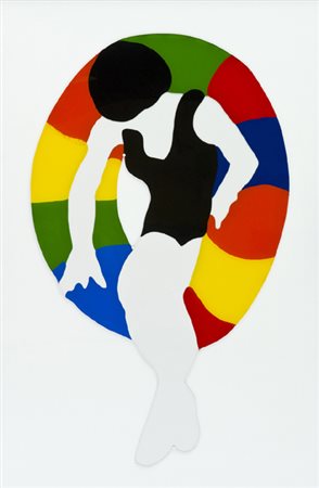 Marco Lodola Dorno (Pv) 1955 Pin up, 2000 Perspex e smalti, cm. 98x59 Sul...