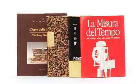 Lotto composto da quattro libri su misure-ENFour books on measures