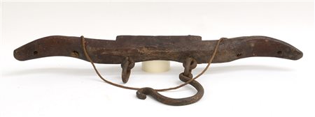 Giogo in legno e ferro (l cm 100 ca)-ENA wooden yoke