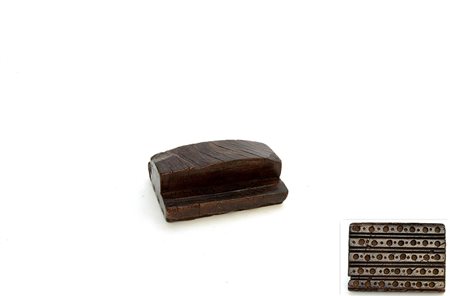 Stampo da pane rettangolare con presa in legno-ENA wooden bread stamp