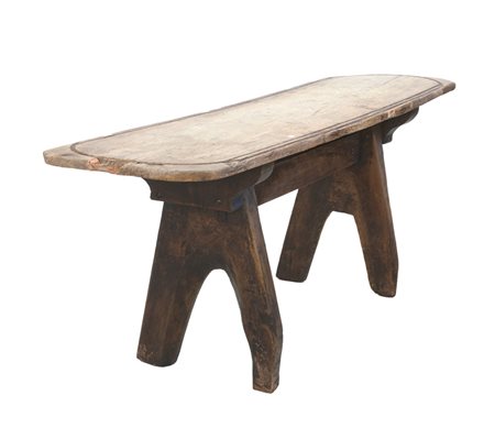 Antico tavolo in legno da caseificio (cm 79x207x52)-ENA wooden dairy table...