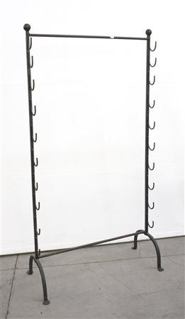 Espositore in ferro per stadere (cm 165x85)-ENAn iron stand for lever scales...