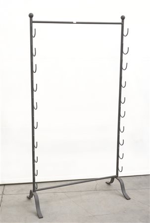 Espositore in ferro per stadere (cm 165x85)-ENAn iron stand for lever scales...