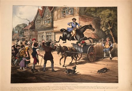 Turpin's Ride to New York. Londra: Colnaghi and Company, 1835. In fol....