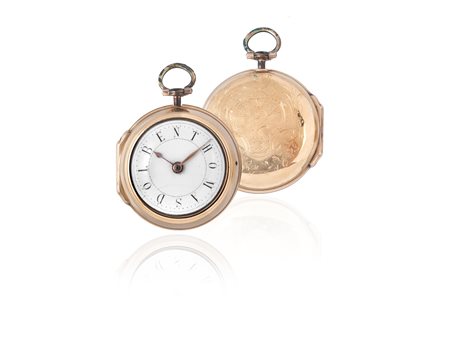 JOHN GREEN, LONDON, N. 885, 1780 CIRCA OROLOGIO DA TASCA IN ORO GIALLO 18 K...