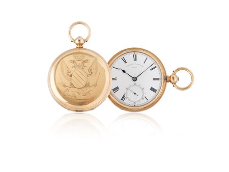 PARKINSON & FRODSHAM, LONDON, N. 4520, 1857 CIRCA OROLOGIO DA TASCA SAVONETTE...