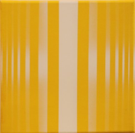 Ennio Finzi (Venezia 1931) Luce vibrazione 1971/2012 Dim.30x30 Acrilico su...