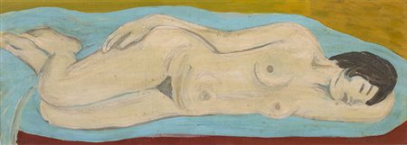 RAM (Ruggero Michahelles) Firenze, 1898 - 1976 Nudo di donna, 1939 Olio su...
