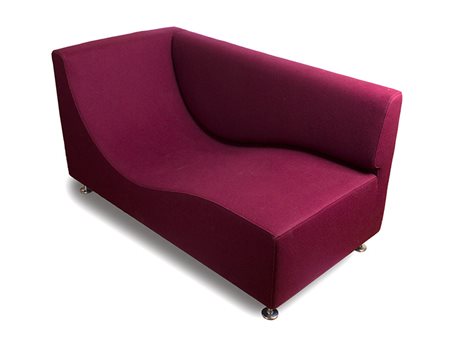 JASPER MORRISON - CAPPELLINI Three Sofa de Luxe, 1992 Divano in acciaio con...