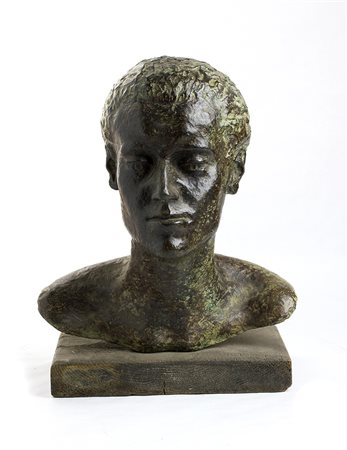 ANTONIETTA RAPHAËLKaunas, 1895 - Roma, 1975 Busto di Lorenzo Garaventa, 1947...