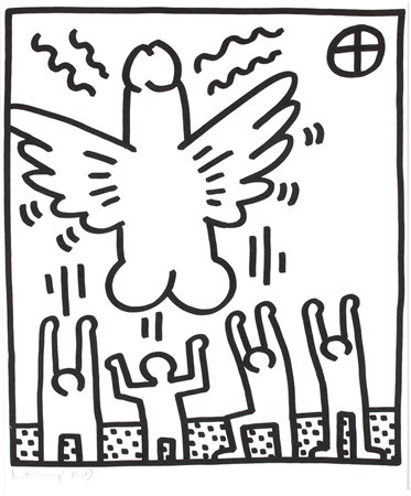 KEITH HARINGPennsylvania, 1958 - New York, 1990 Libro d’Artista: “Keith...