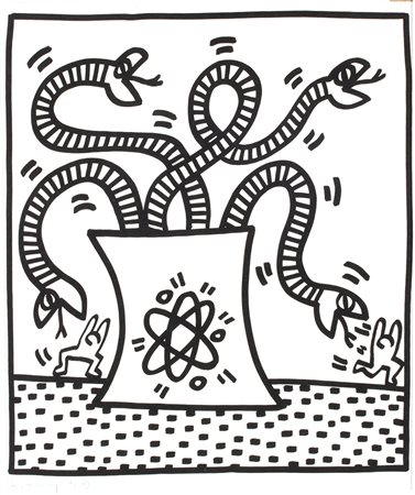 KEITH HARINGPennsylvania, 1958 - New York, 1990 Libro d’Artista: “Keith...