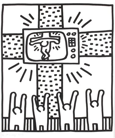 KEITH HARINGPennsylvania, 1958 - New York, 1990 Libro d’Artista: “Keith...