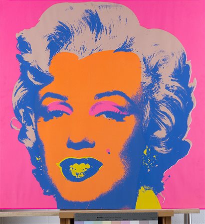 ANDY WARHOL (1928 - 1987) Marilyn, 1967 Serigrafia a colori, su carta bianca,...