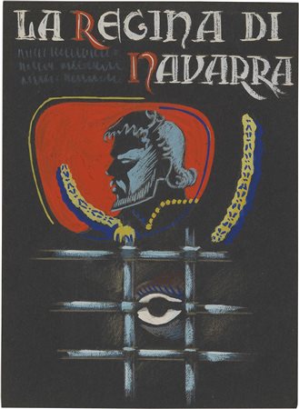 Enrico Prampolini Modena 1894 - Roma 1956 Tre disegni A) La Regina di...