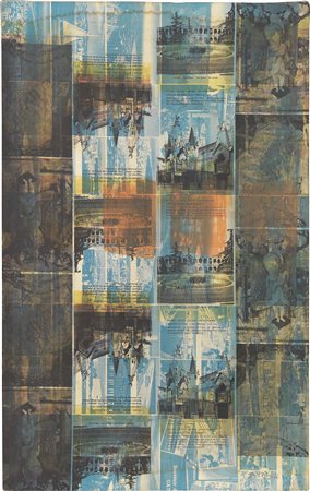 Mimmo Rotella Catanzaro 1918 - Milano 2006 Senza titolo, 1966 Tela...