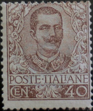 1901 num.74 linguellato, firma A.Diena+Biondi Prezzo di catalogo : 450 €