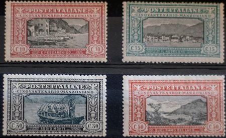 1923 num.151-154 senza linguella Prezzo di catalogo : 300 €