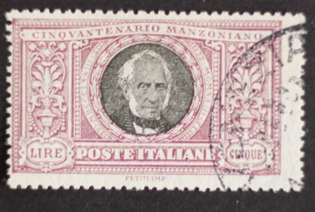 1923 num.156 con filigrana lettere, annullo postumo Prezzo di catalogo :...