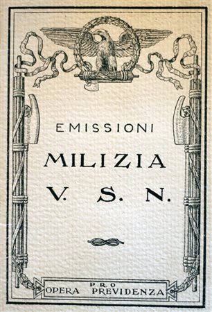 1926/30 Milizie, le tre serie dell'Italia e delle colonie italiane su...