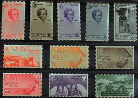 1935 num.388-393, + aerea 90-94 senza linguella Prezzo di catalogo : 875 €