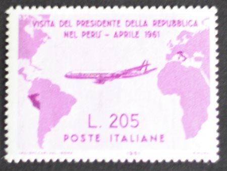 1961 num.921 senza linguella, certificato Biondi+Giordani Prezzo di catalogo...