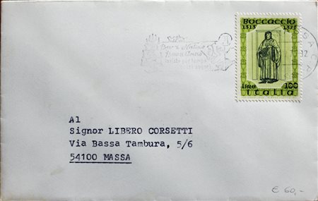 1975 num.1325 su busta, in data 30.12.1975 Prezzo di catalogo : 130 €