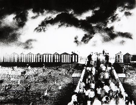 MARIO GIACOMELLI 1925 - 2000 Senza titolo Stampa alla gelatina ai sali...