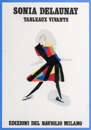 SONIA DELAUNAY (1885 - 1979) Tableaux Vivants 1969 Libro, es n. 131/500,...