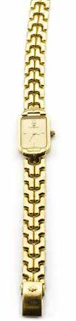 Orologio da donna Lorenz in oro giallo, gr. 34,4, quadrante champagne,...
