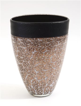 Vittorio Ferro (Murano 1932 - Murano 2012)Vaso in vetro soffiato a murrine...