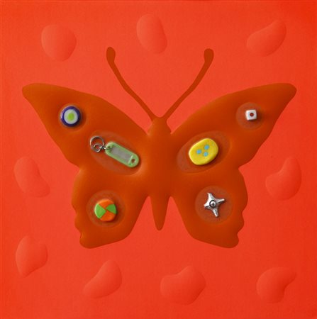 RENZO NUCARA (1955)Butterfly effect (farfalla di Nucara), 2012Legno, carta,...